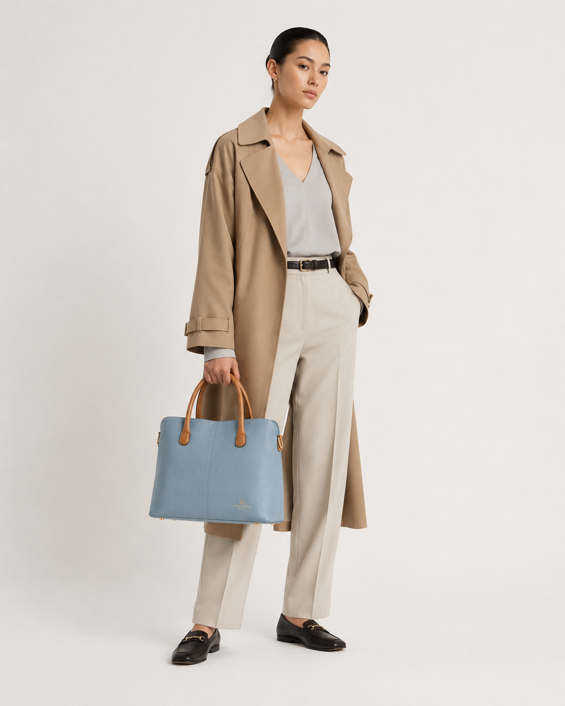 Pearl Blue Tote - Image 2