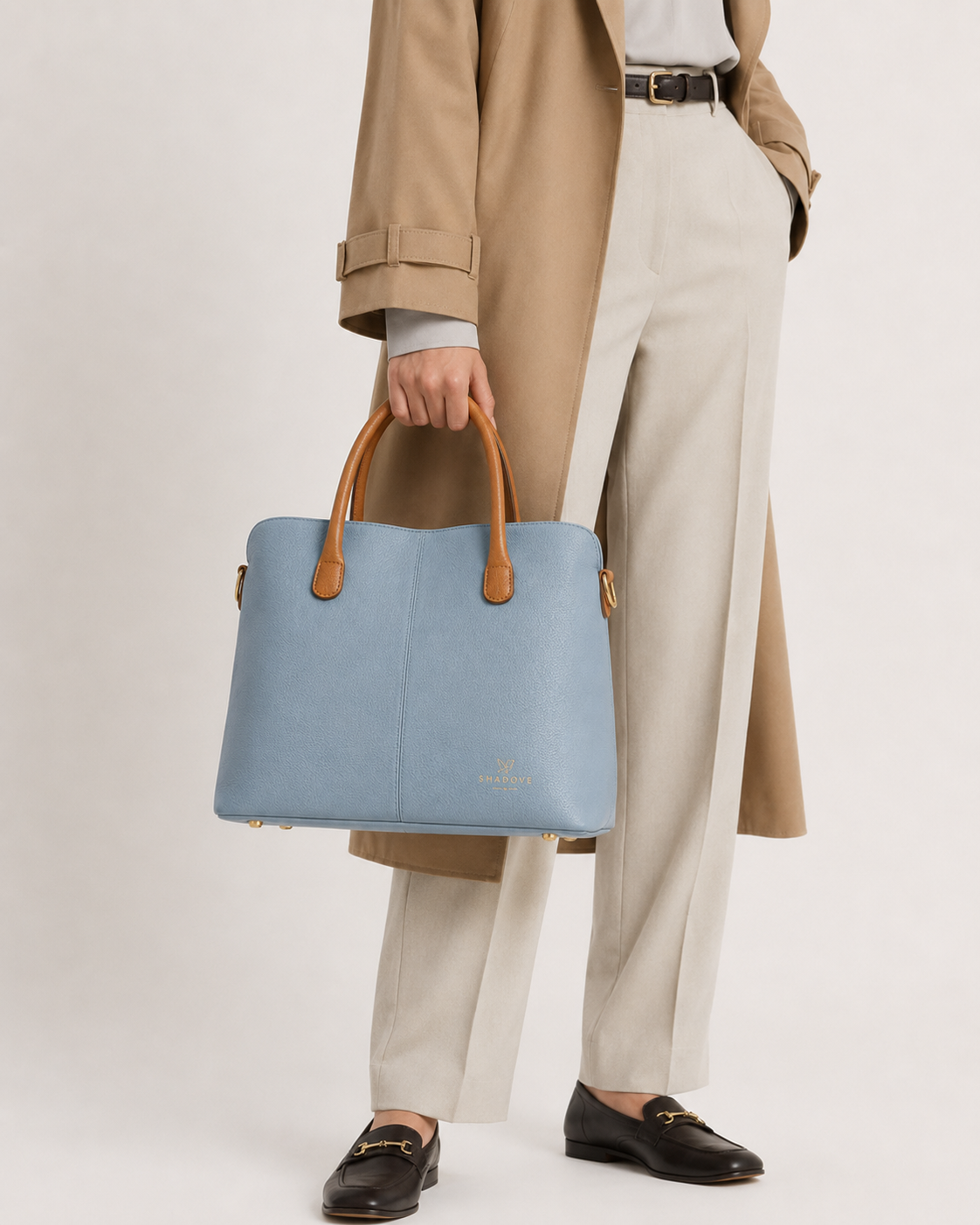 Pearl Blue Tote - Image 4