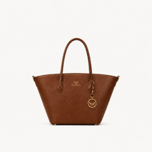 brown tote bag