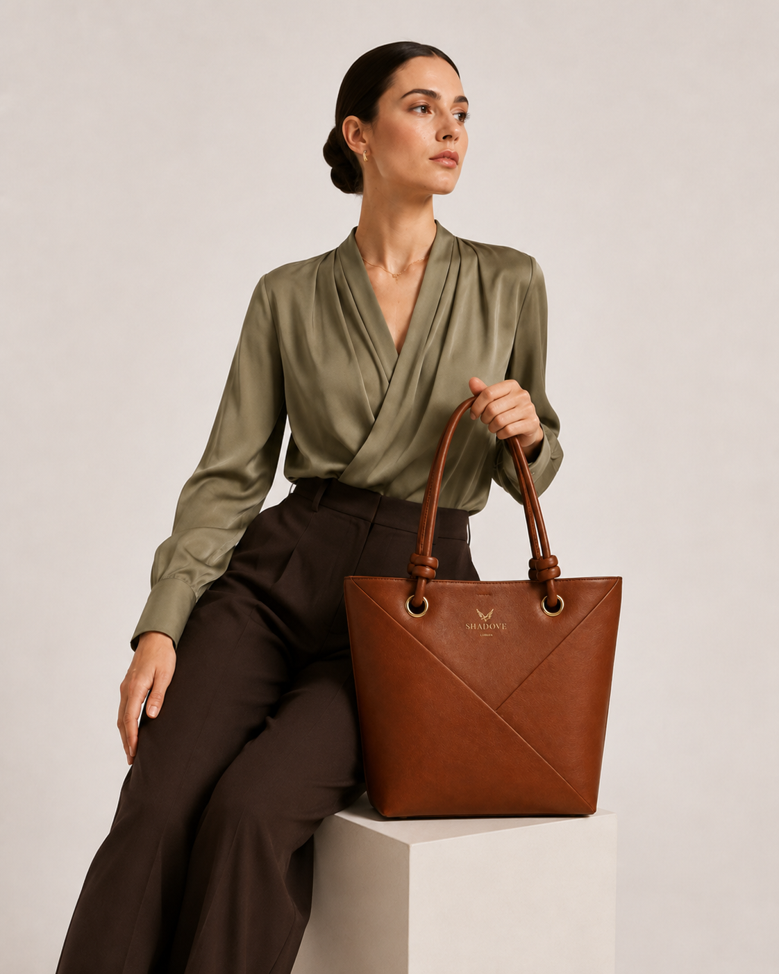 Saddle Aura Tote - Image 4
